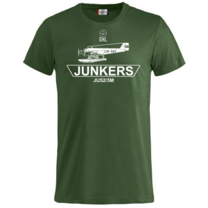 dnl junkers 52 army green tee