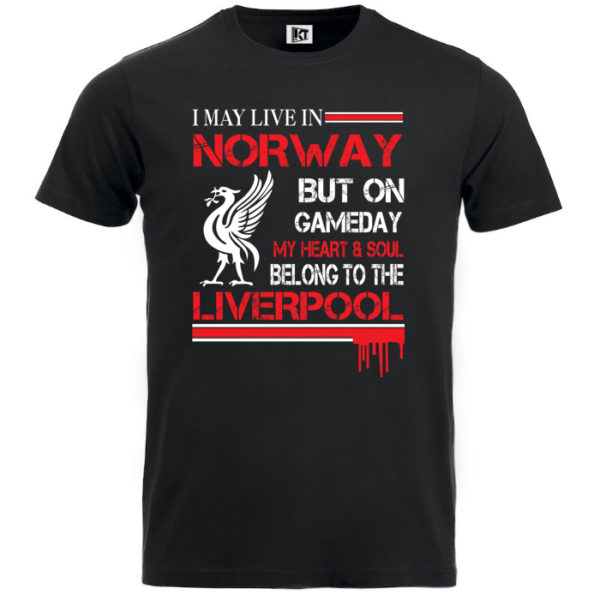 heart and soul liverpool black tee